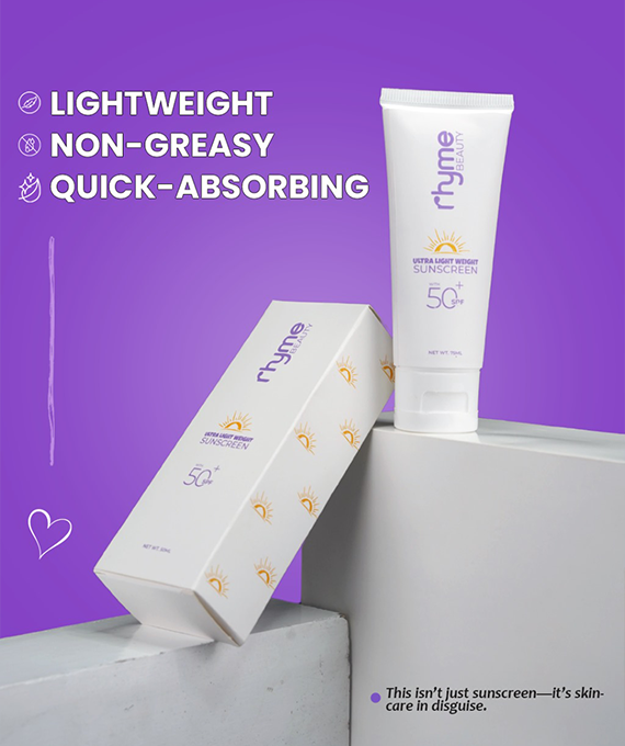 Ultra lightweight Sunscreen