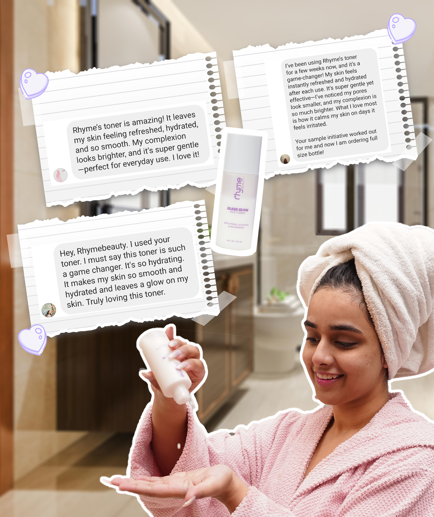 Glass Glow Rice Toner